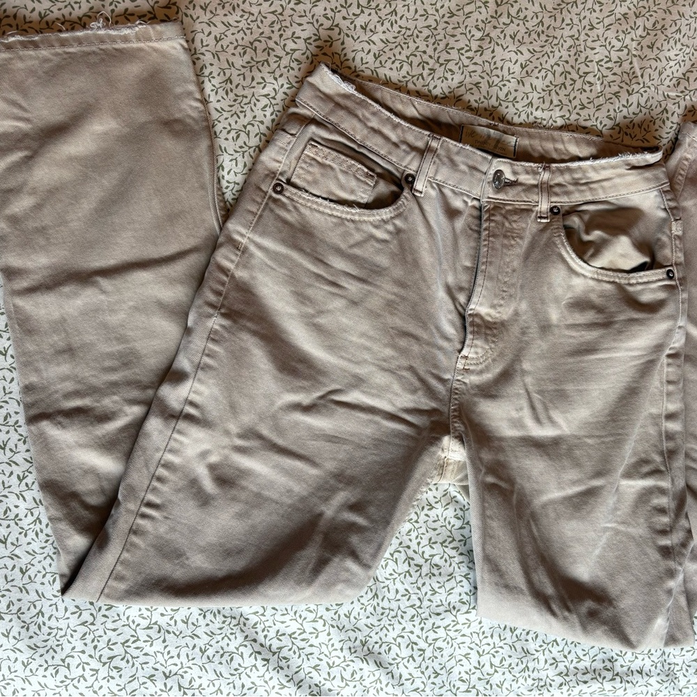 Men's Tan Jeans